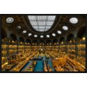 La salle ovale - Bibliothèque Nationale de France © Stéphanie Benjamin