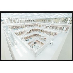 Stadtbibliothek am Mailänder Platz - Stuttgart (Allemagne)