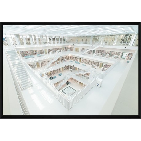 Stadtbibliothek am Mailänder Platz - Stuttgart (Allemagne)